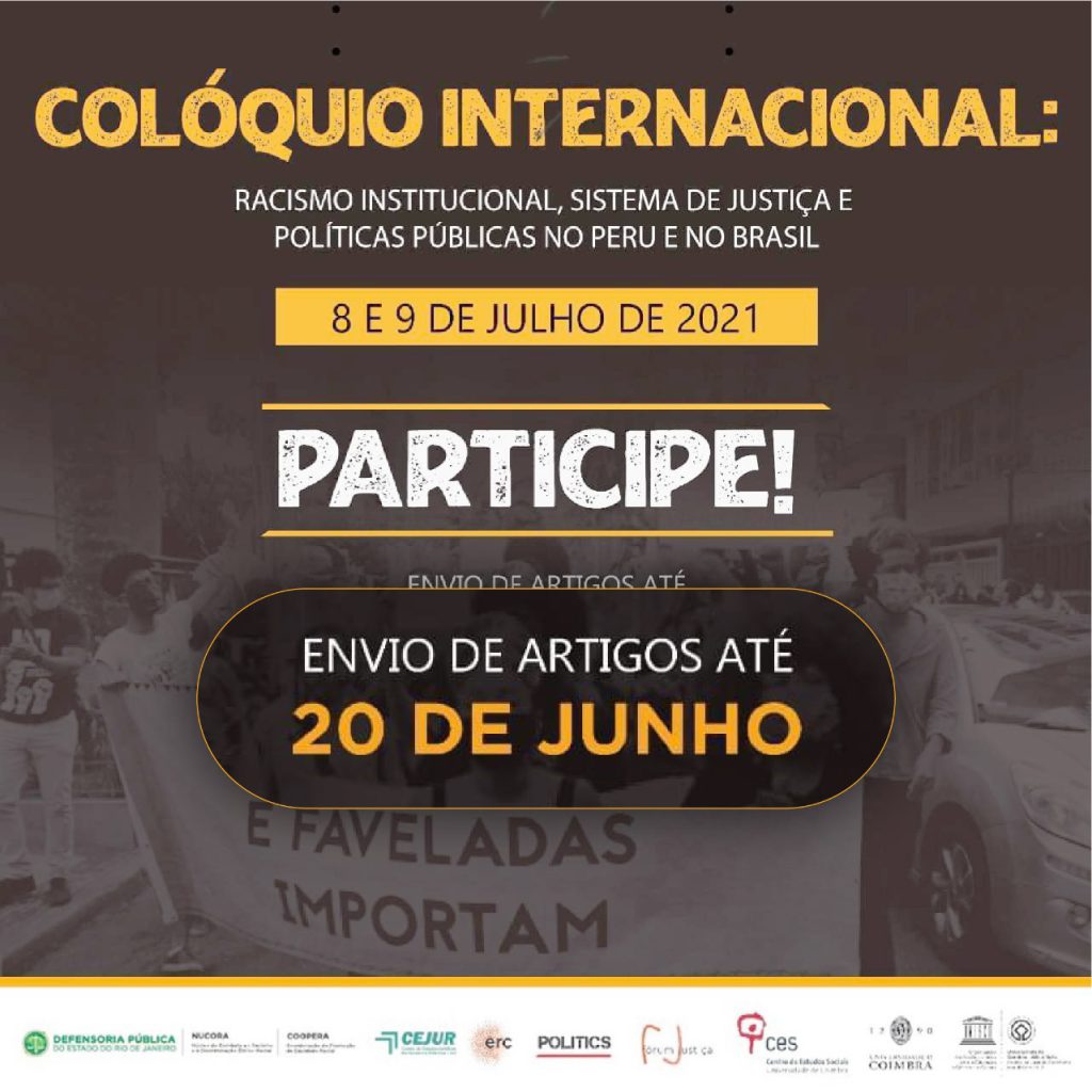 Colóquio Internacional: Prazo de envio de artigos termina domingo (20/06)
